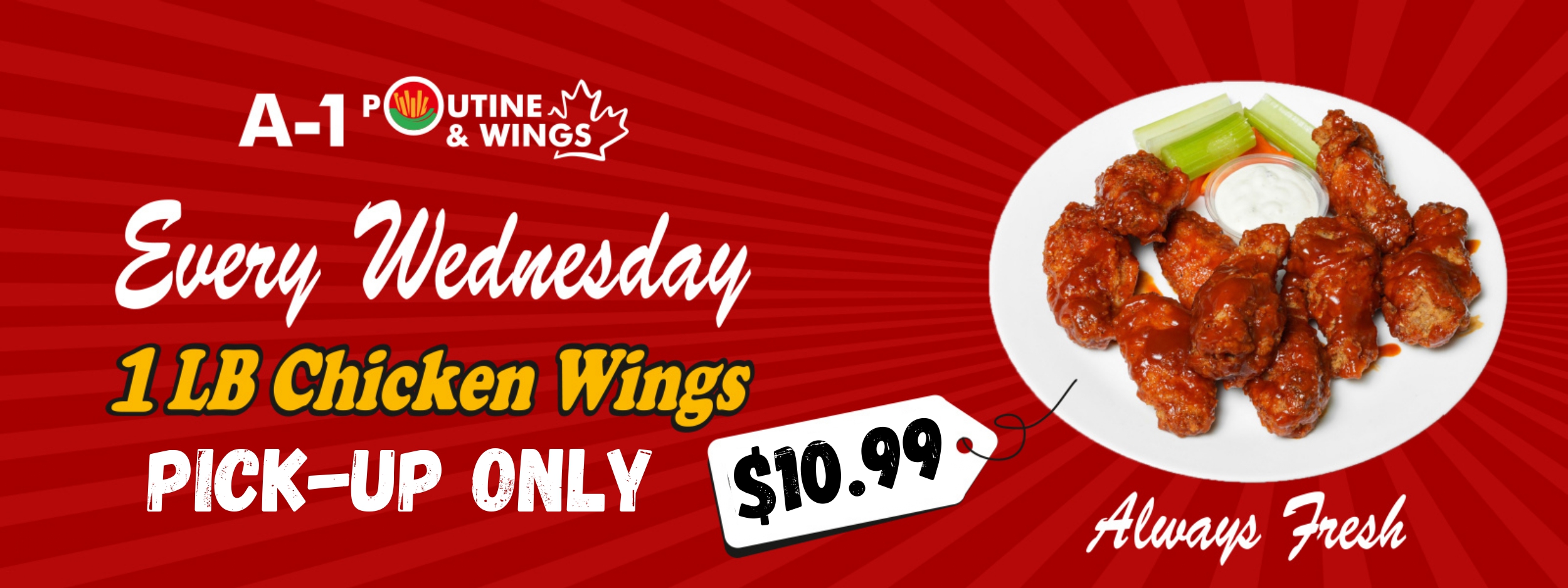 A1 Poutine Wednesday Special