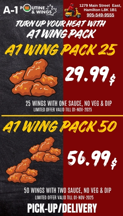 wing pack deal