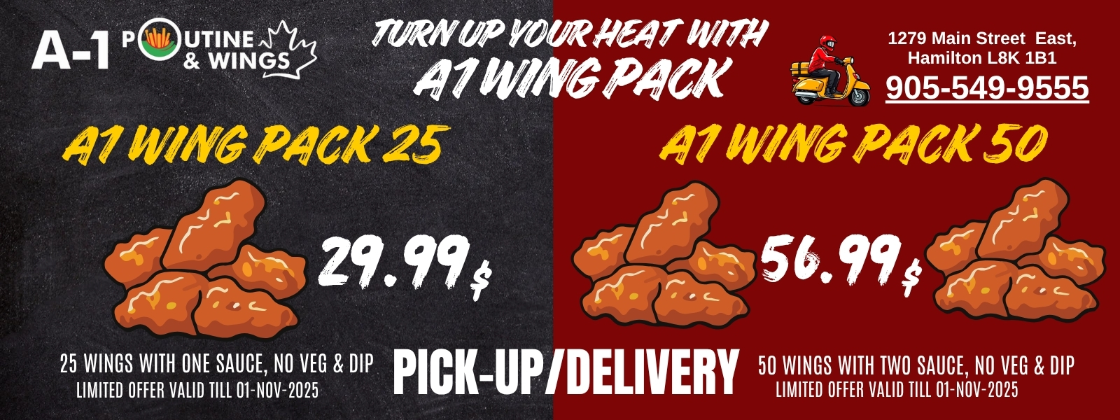wing pack deal