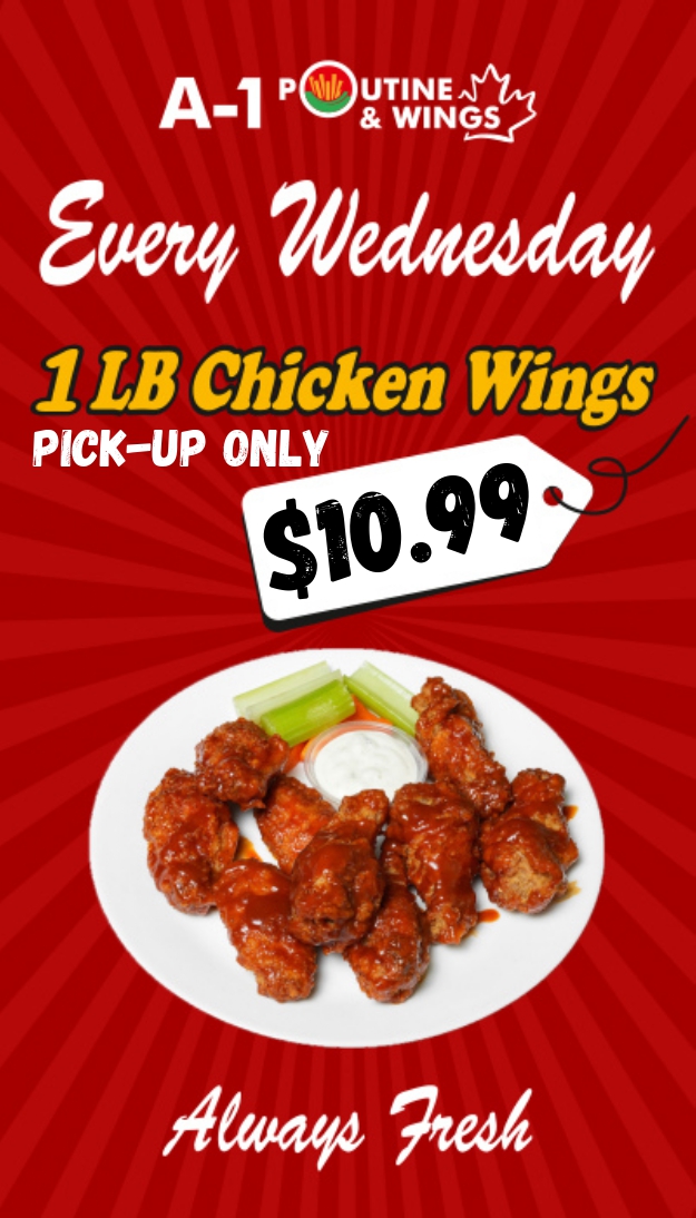 A1 Poutine Wednesday Special